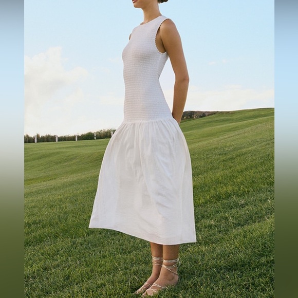NWT Marie Oliver porter dress in oyster